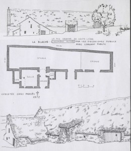 plan d'élévation de la Blache